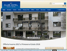 Tablet Screenshot of club-hotel.it